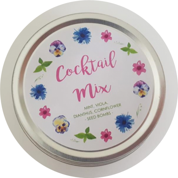 – Cocktail mix – <br> edible flowers