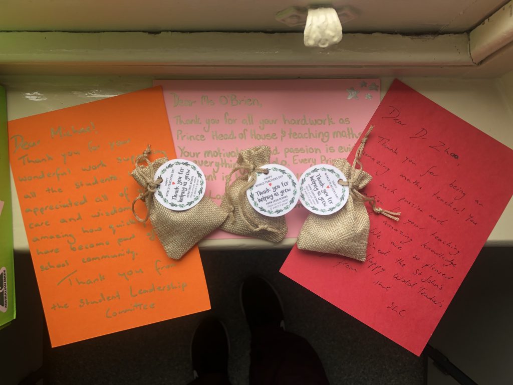 thank you gift of seed bombs for world teachers day 2019